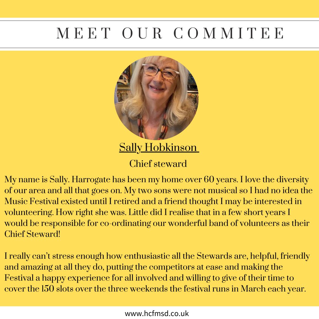 hcf4msd's tweet image. Sally shares her experience of the festival! Would you like a new challenge of volunteering, we can promise free entertainment!  #volunteerharrogate #hcfmsd #harrogatemusic
