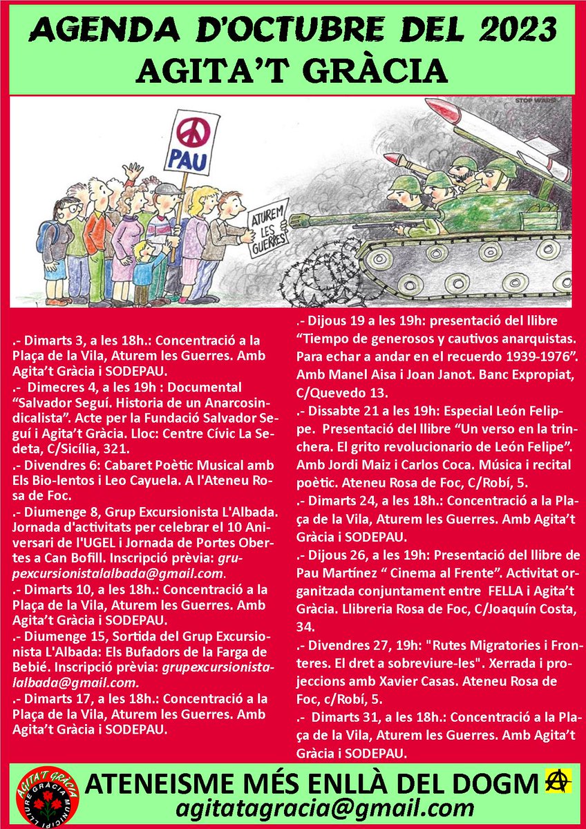 Agita't Gràcia (@t_agita) on Twitter photo 