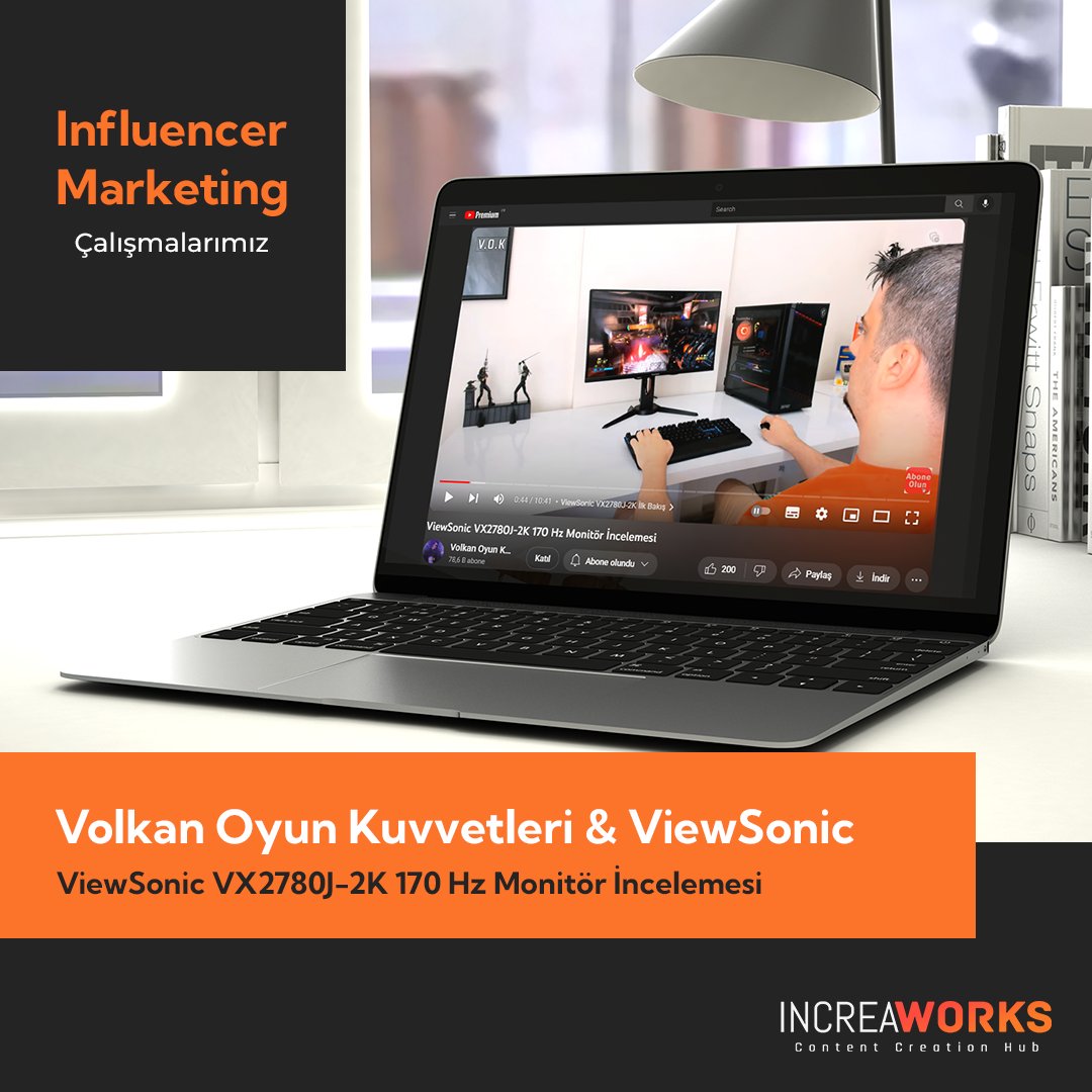 IncreaWorks (@increaworks) on Twitter photo Volkan Oyun Kuvvetleri & ViewSonic ile beraber yaptığımız iş birlikteliğinde ViewSonic VX2780J-2K 170 Hz Monitör İncelemesinigerçekleştirdik.
#increaworks #influencermarketing #dijitalpazarlama Volkan Oyun Kuvvetleri & ViewSonic ile beraber yaptığımız iş birlikteliğinde ViewSonic VX2780J-2K 170 Hz Monitör İncelemesinigerçekleştirdik.
#increaworks #influencermarketing #dijitalpazarlama