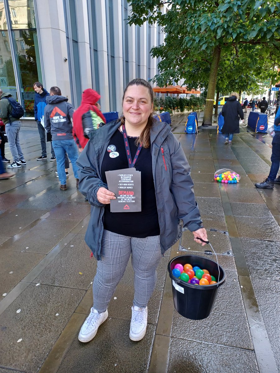 Our wonderful staff are here to help make the #HousingCrisis the central issue in the next General Election and give a voice to the people of Greater Manchester on what change they want to see to the UK Housing System.