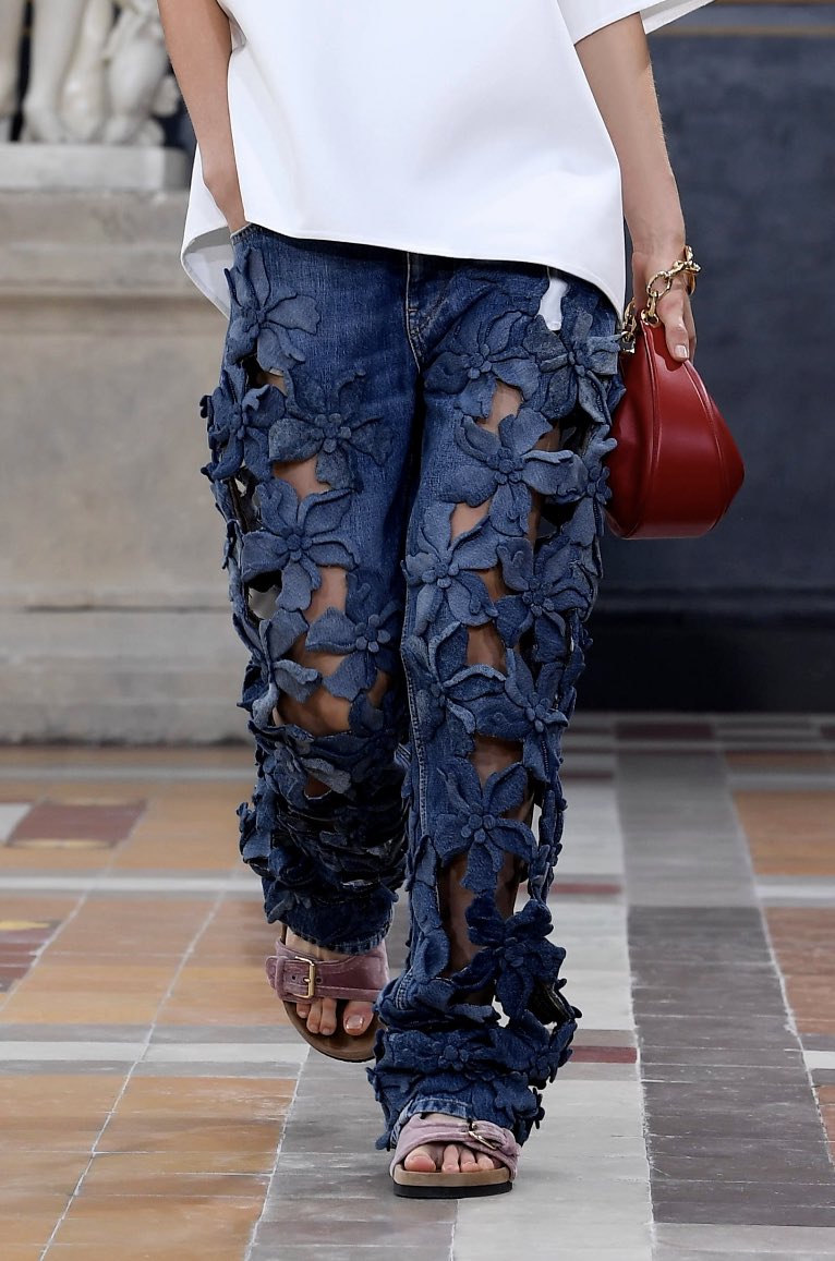 Still thinking about this Valentino SS24 Denim😮‍💨