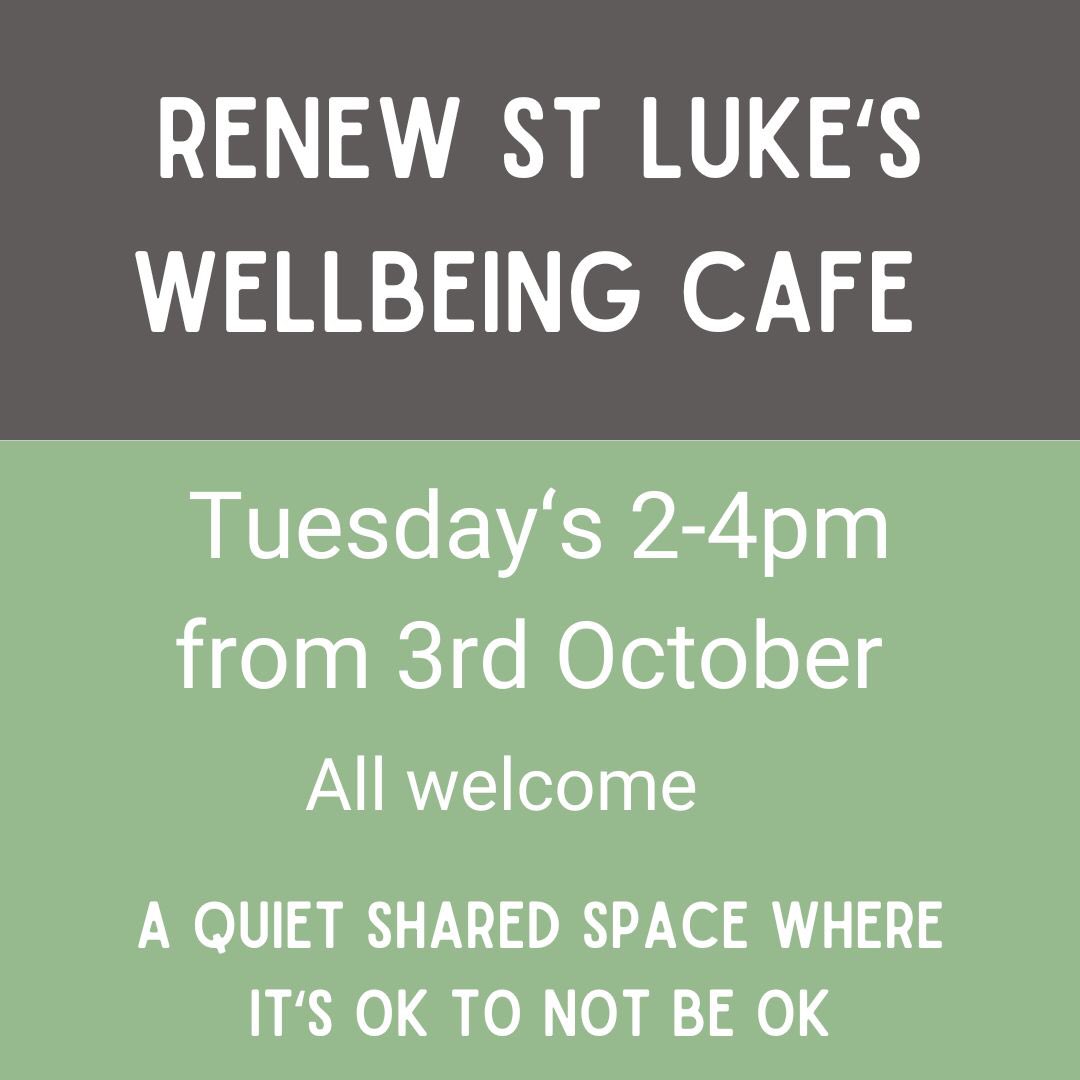 StLukesWKilburn's tweet photo. Launching today! Open to all but particularly welcoming to people living with mental health challenges. https://t.co/anjQVUoWzA