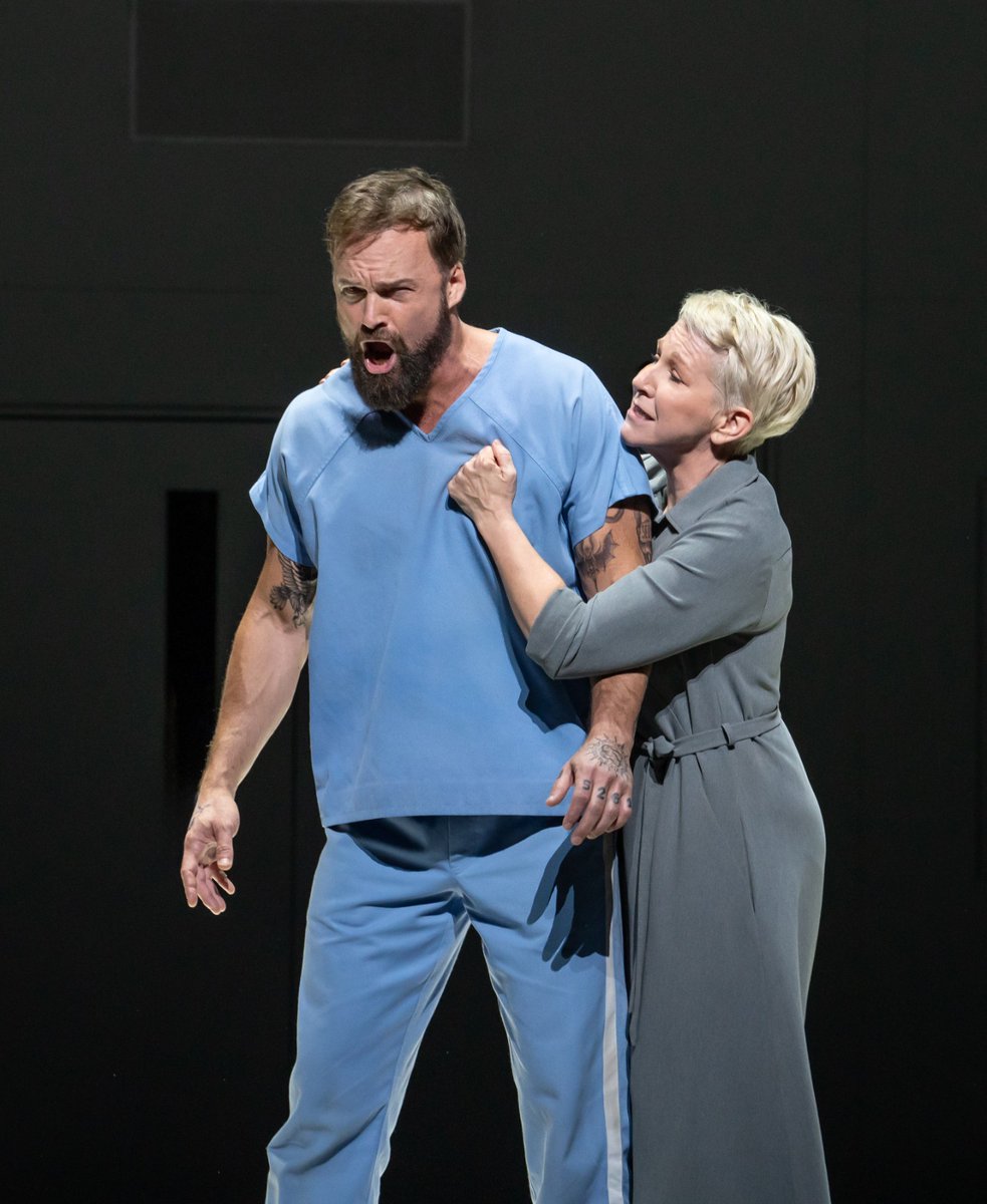 JoyceDiDonato's tweet photo. "Her embodiment of Prejean [...] was exquisitely sensitive and impressively sturdy. Truly some of the finest and most engaged work I’ve ever seen or heard from DiDonato, a singer with little left to prove." -@washingtonpost 
📷 The Metropolitan Opera https://t.co/ANkxFAuSLy