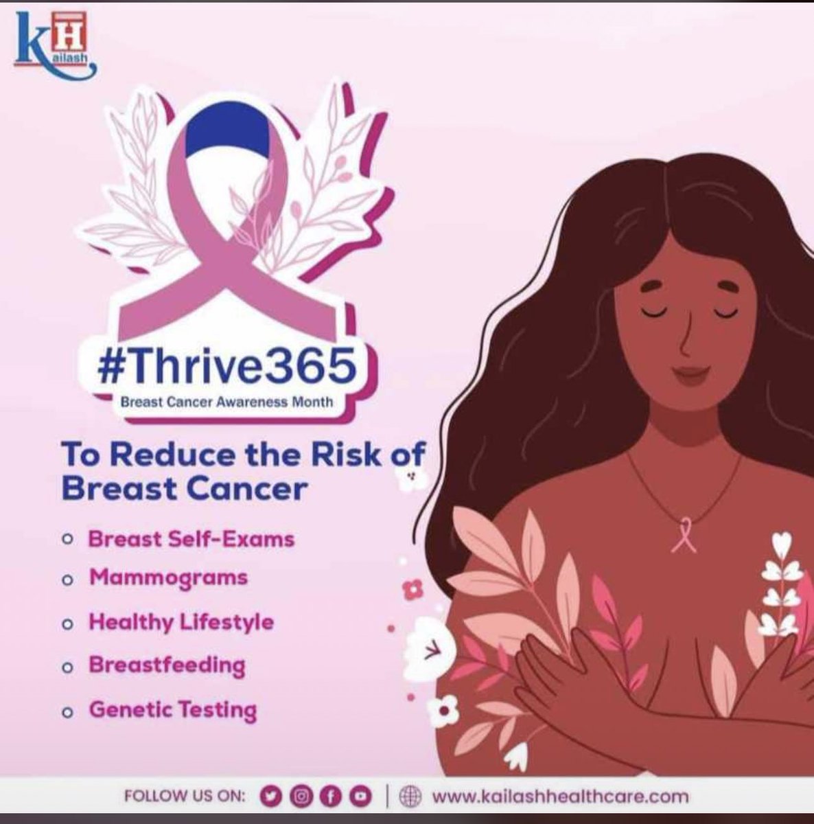chirembaPT's tweet photo. #BreastCancerAwarenessMonth 
Let’s talk about it 
Increase awareness and let’s beat breast Cancer 
Together we can 💗💗 

Have you examined your breasts this month?? 
If not - Do it today 💗 https://t.co/e5fvmPd4Hy