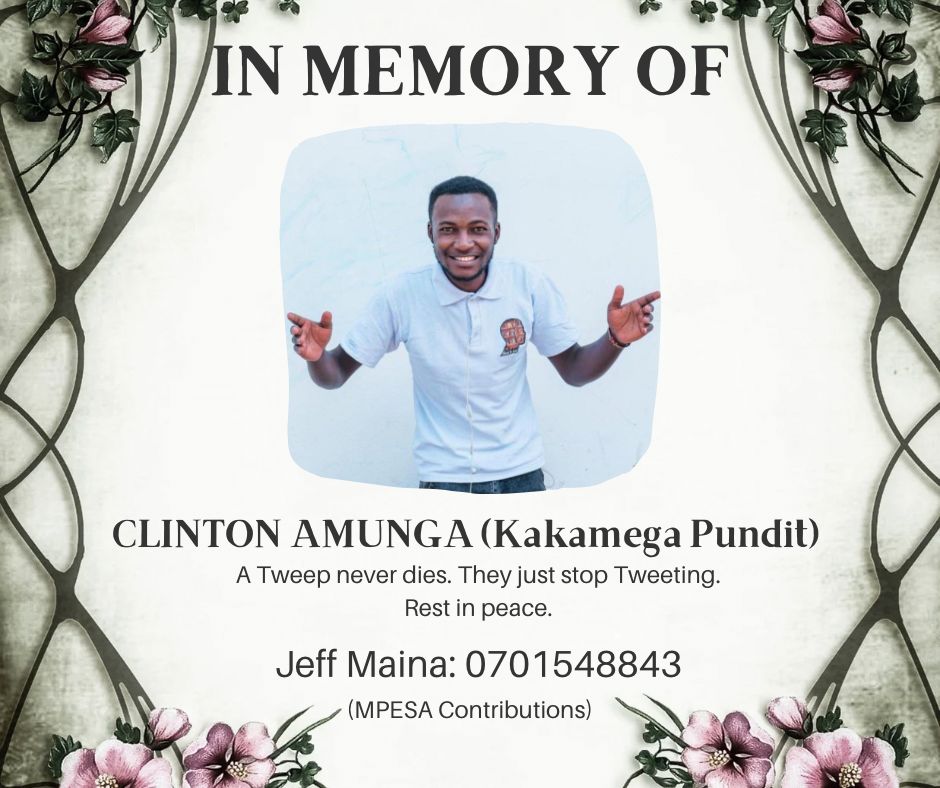 okelloKE's tweet image. Before the day goes off, i join other tweeps ,Rest Easy brother.
#100ForKakamegaPundit
#RipClinton