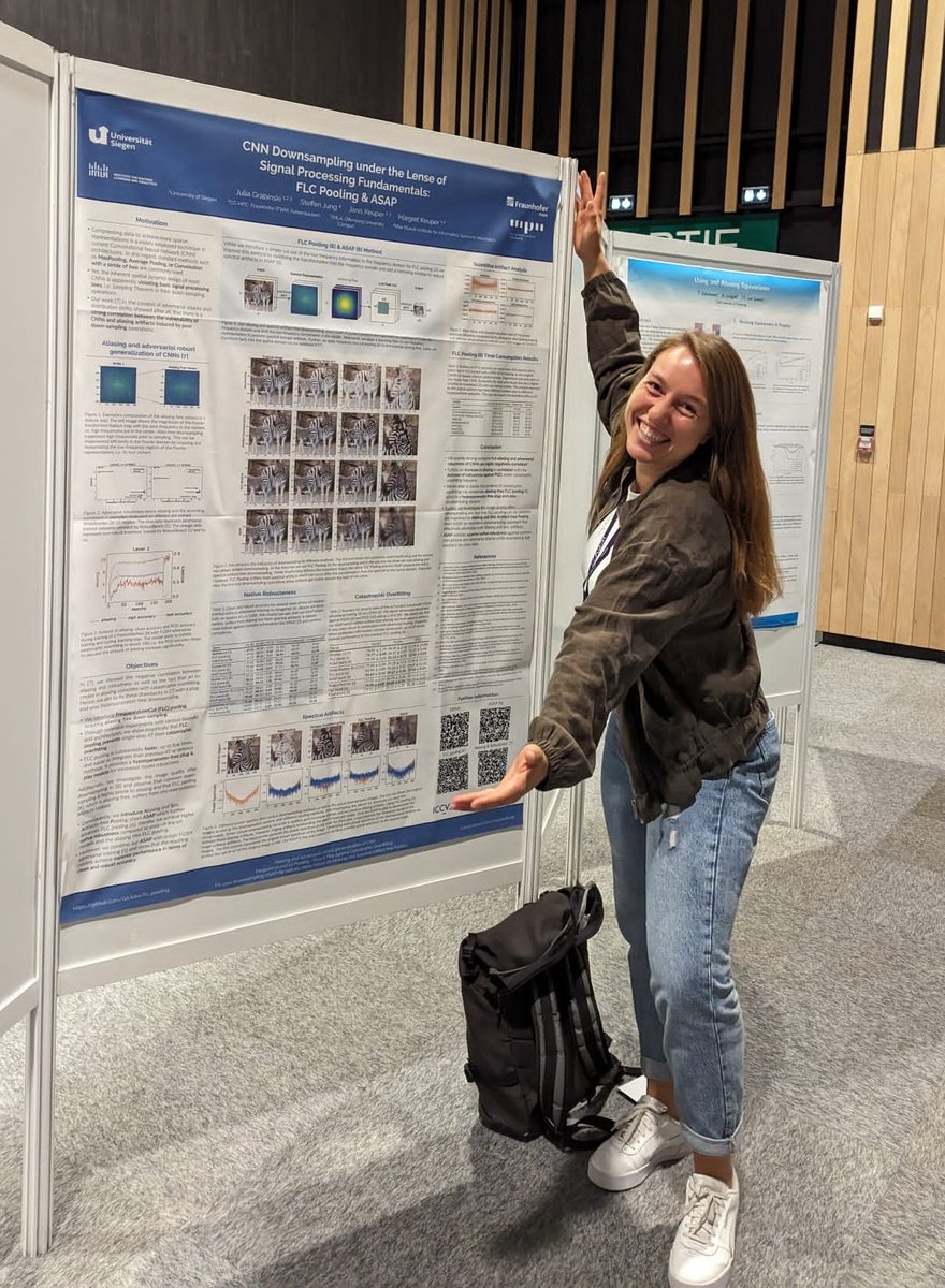 Missed my poster @ICCVConference? Just ping me and let's discuss proper downsampling techniques for nice zebra representations! 🦓