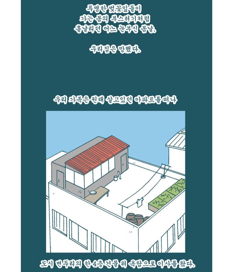 이중에 아마 제일 덜 유명하지만 첫 줄에 쓴 '국가의 탄생'은 정말 위대한 웹툰이다. 집이 망해, 가족은 옥탑방으로 이사하고, 아버지는 망가져간다....