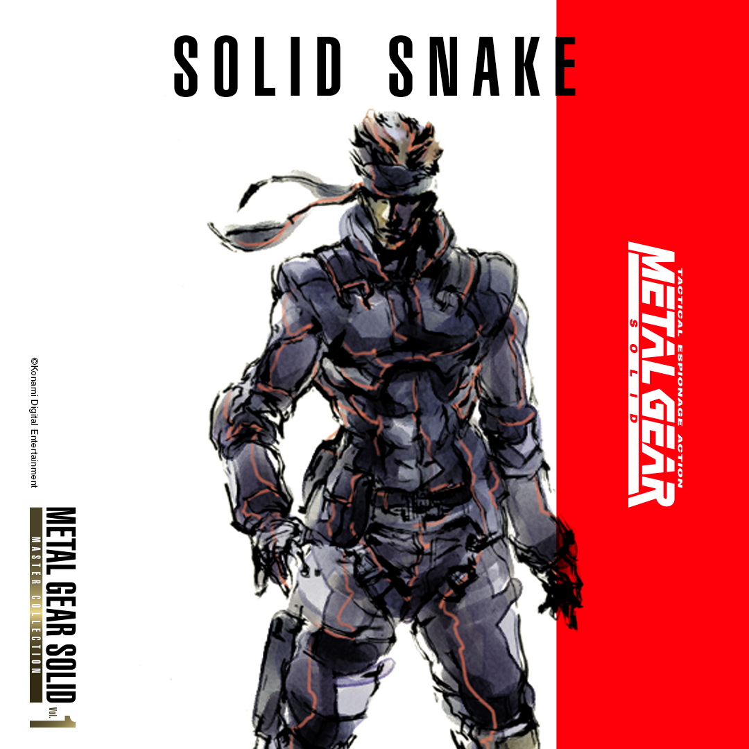 MGS キャラ紹介 ソリッド・スネーク 「アウターヘブン蜂起」「ザンジ 