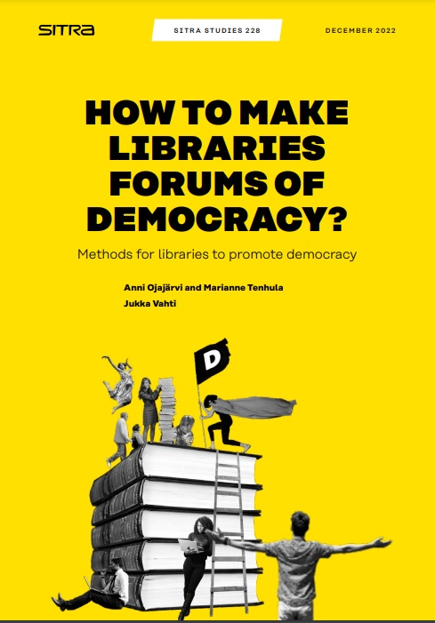 "How to make libraries forums of democracy? Methods for libraries to promote democracy" (Sitra: dez. 2022)

Saiba mais em facebook.com/RedeNacionalBi…