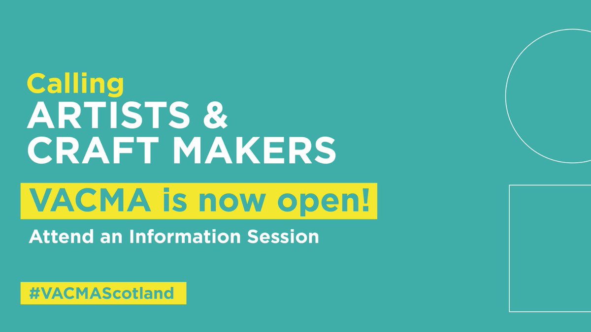 Are you creative interested in applying for a grant to fund your art or craft practice? Join an online VACMA information session on 10 or 12 Oct for an overview of the scheme, followed by a panel discussion and Q&amp;A.
Register here: bit.ly/VACMA10Oct /
bit.ly/VACMA12Oct