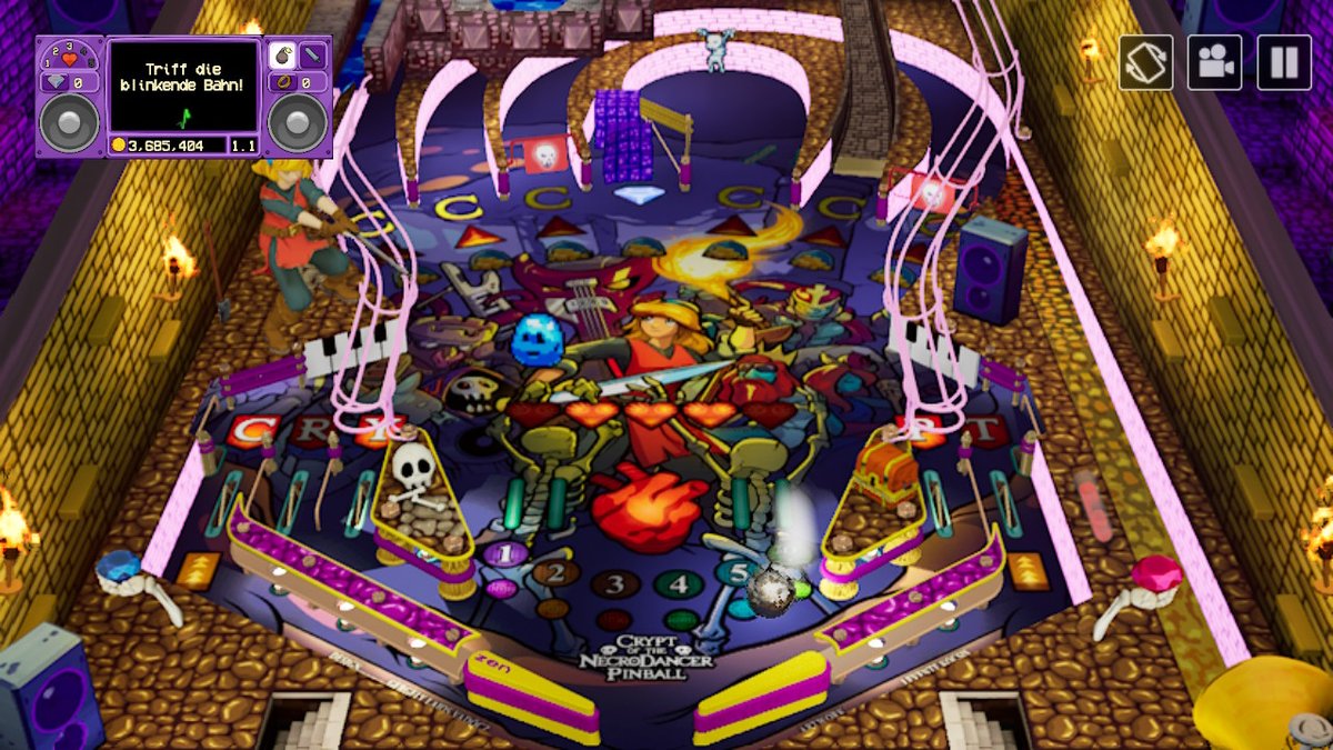 Heute einfach mal eine ruhige Kugel schieben. #PinballFX