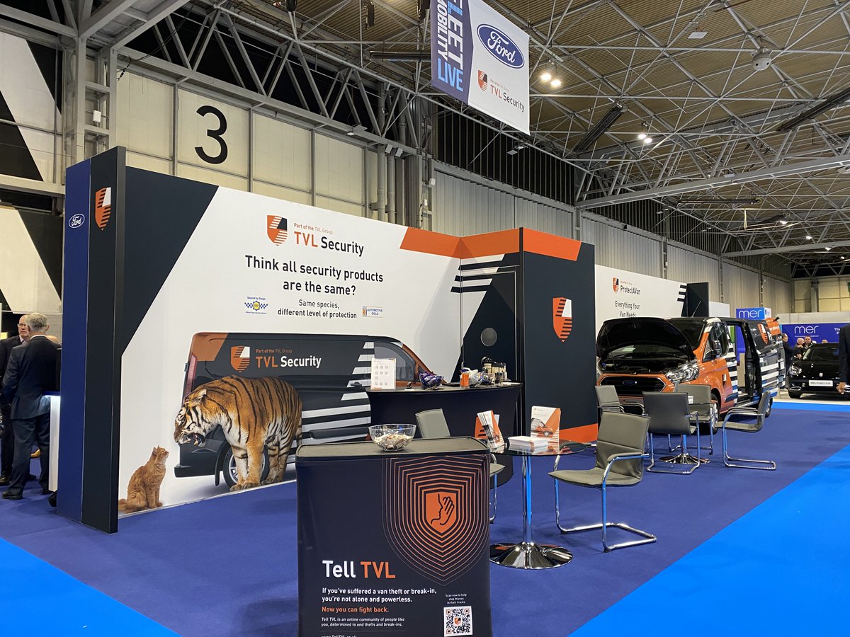 #fleetandmobilitylive 2023 has arrived – as have we, at stand A4b  of #TheNEC Birmingham.

You can be among the very first people to lay eyes on our new Protect+ range, but be quick – two days are going to disappear in a flash!
#fleetevent #fleetsecurity #vansecurity