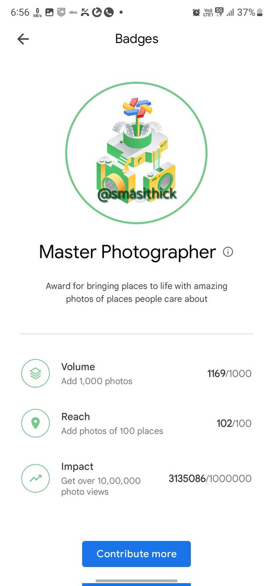 smasithick's tweet photo. 🎉 🎖 Honored and thrilled to be recognized as a #MasterPhotographer by @googlemaps! 

Capturing the beauty of places that matter to people has been an incredible journey. Thank you for this amazing award! 📸🌟🥰

@localguides @Snapdragon @Snapdragon_IN @Snapdragon_UK @gregcroc https://t.co/E9vFkNJz8v
