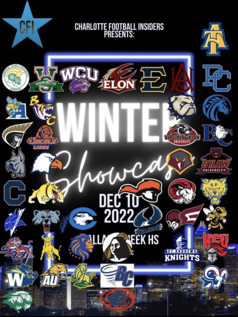 I would like to thank @CFIShowcases for inviting me to showcase my abilities at the CFI Winter Showcase on dec 2. @KennethMcClamro @pepman704 @ALBrownFootball @Coach___E @CoachMurph_9