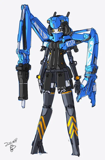 突如日本の重機メーカーからこんな重機が発売されたらシリーズ #moino