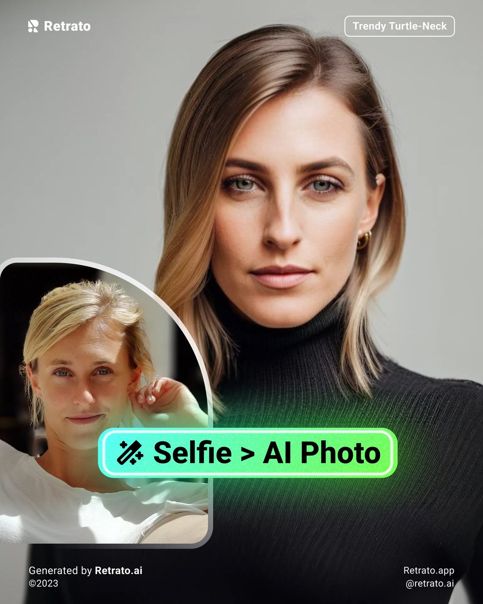 Retrato AI tweet media