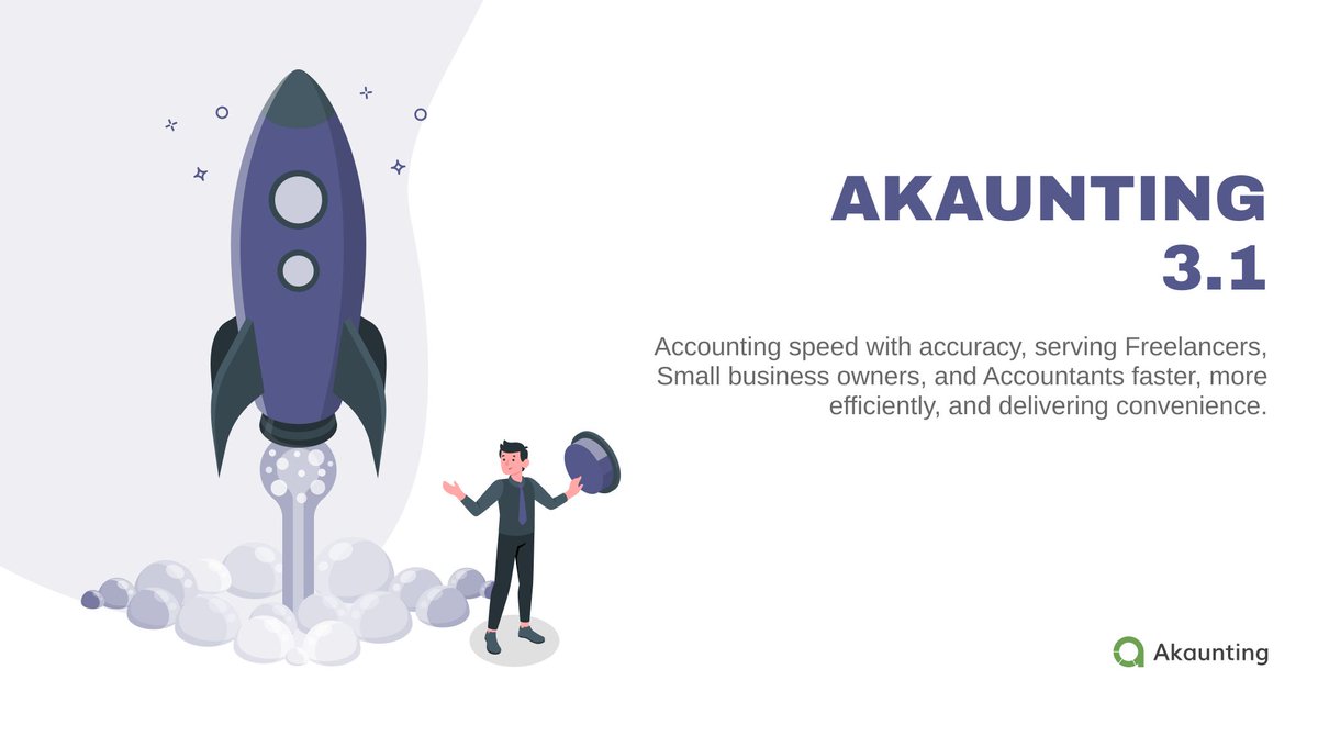 akaunting's tweet photo. 🚀 Akaunting 3.1 is now available with new features and plans.

Learn more 👉 https://t.co/m9V9DMlphv https://t.co/yw3kZc5duE