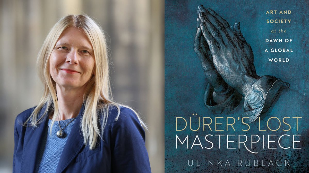 German History Society (@germanhistsoc) on Twitter photo On 24 October Prof Ulinka Rublack (<a href="/stjohnscam/">St John's College, Cambridge</a>) will be discussing her new work 'Dürer's Lost Masterpiece' at the <a href="/Warburg_News/">The Warburg Institute</a> in association with @OUPHistory
📢📢BOOK HERE for this hybrid event: tinyurl.com/96bm8euy On 24 October Prof Ulinka Rublack (<a href="/stjohnscam/">St John's College, Cambridge</a>) will be discussing her new work 'Dürer's Lost Masterpiece' at the <a href="/Warburg_News/">The Warburg Institute</a> in association with @OUPHistory
📢📢BOOK HERE for this hybrid event: tinyurl.com/96bm8euy