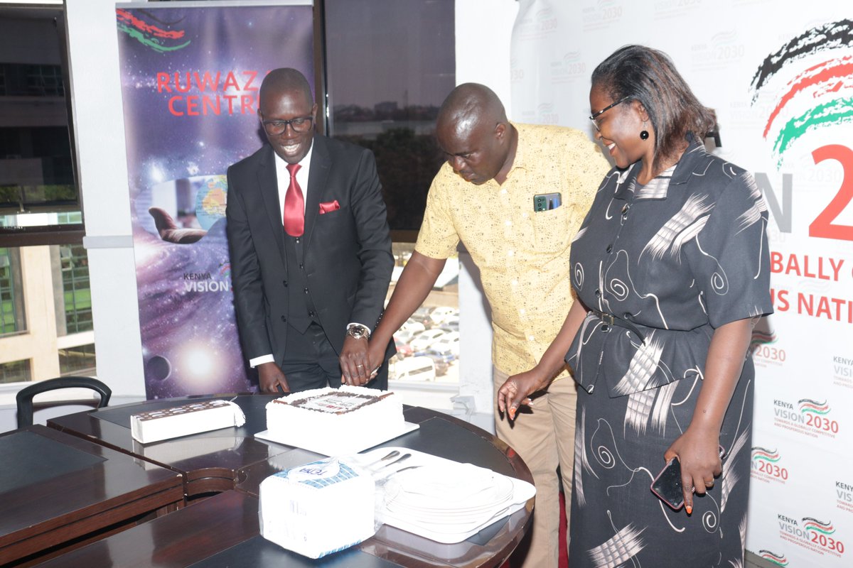 KenyaVision2030's tweet photo. As we celebrate day two of the  customer service week, we were joined by one of our service providers, @LaserInsureKE. We strive to nurture and grow our cordial working relationship with them and other stakeholders. #KenyaVision2030 #CustomerServiceWeek2023 https://t.co/Tsr5Tzxc2p