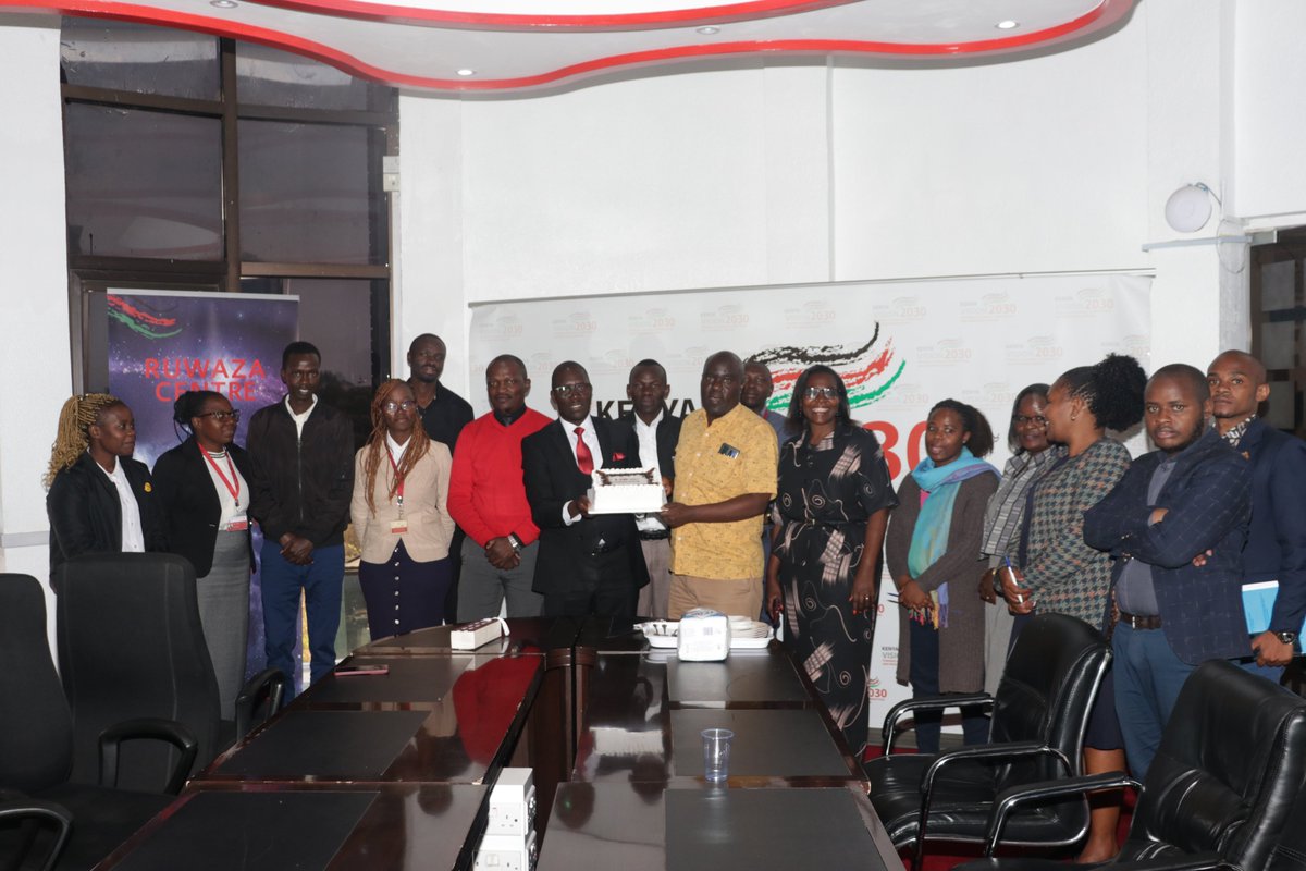 KenyaVision2030's tweet photo. As we celebrate day two of the  customer service week, we were joined by one of our service providers, @LaserInsureKE. We strive to nurture and grow our cordial working relationship with them and other stakeholders. #KenyaVision2030 #CustomerServiceWeek2023 https://t.co/Tsr5Tzxc2p