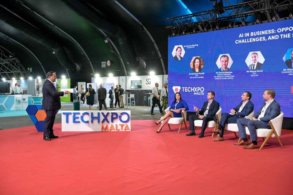 A special thanks goes to Garvan Keating for his valuable contributions as the presenter and moderator for TECHXPO Malta 2023.

#TECHXPO2023 #innovate #evolve #excel #malta #ekonomija