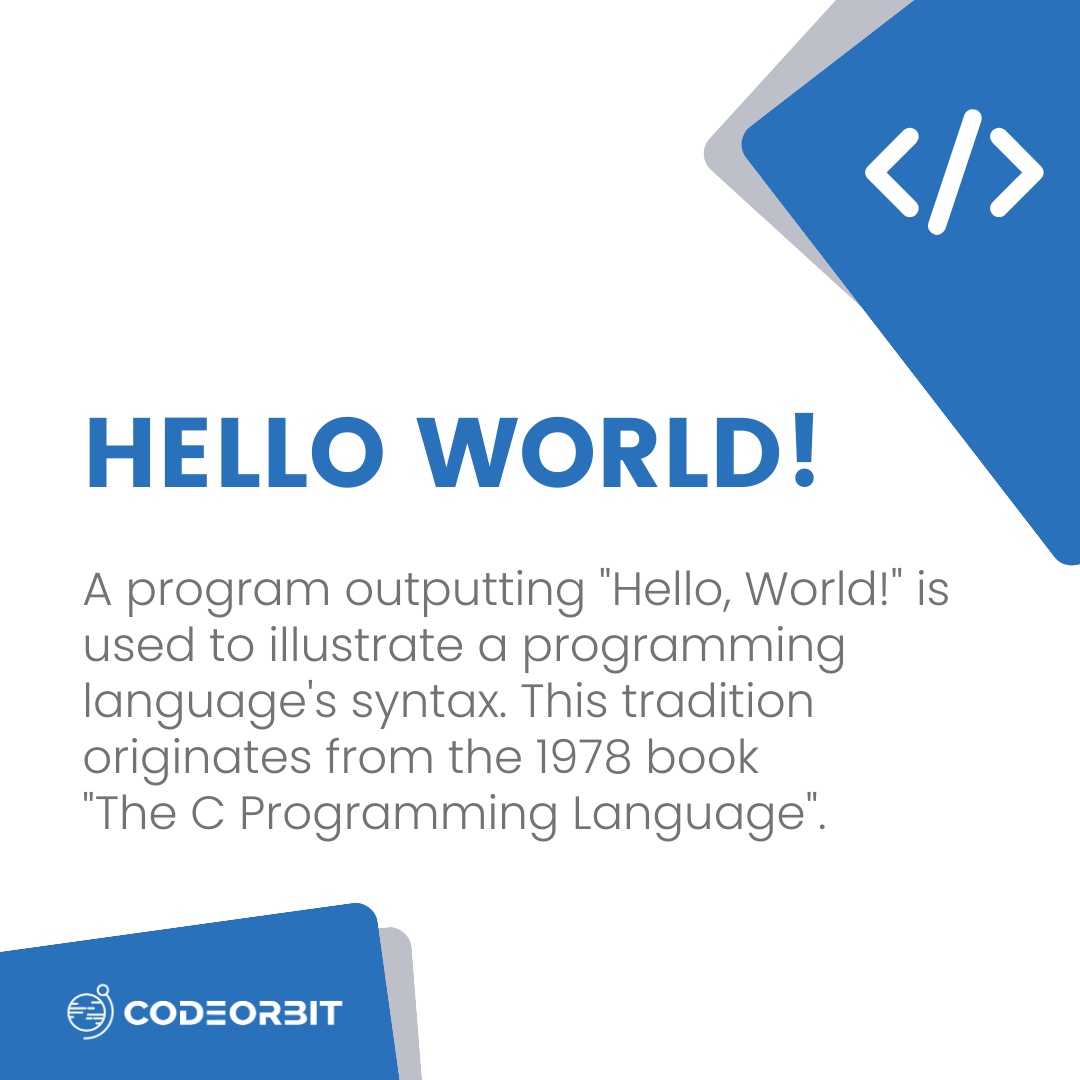 CodeOrbitAT's tweet image. 1978 called, they want their 'Hello, World!' back! 😂 Returning to when our coding journey began with "The C Programming Language" book. Who else started here? 📖👩💻 #BlastFromThePast #HelloWorld #Coding