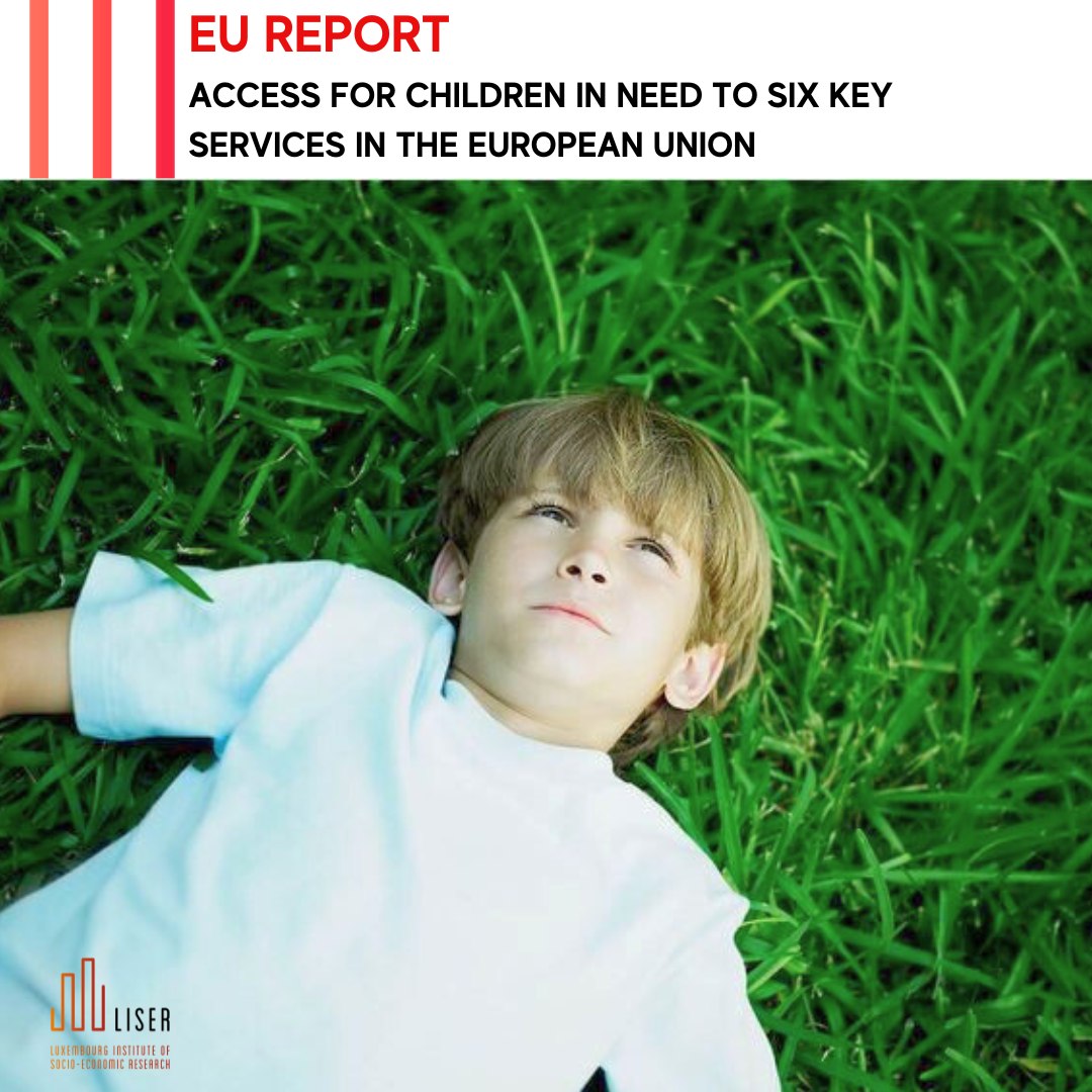 🇪🇺 New EU-wide study by European Social Policy Analysis Network (ESPAN): 'Access for children in need to six key services in the European Union'

W/ the #ChildGuarantee, all EU Member States are committed to guaranteeing all children in need have access to 6 key 'services'...
1/4