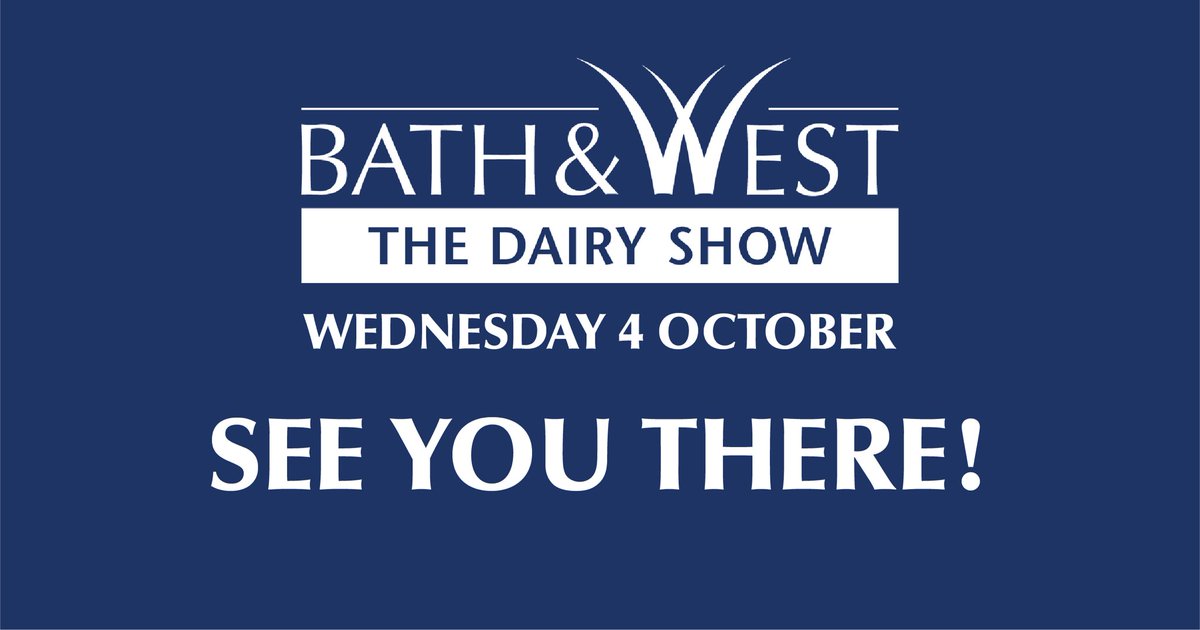 As usual, we’re attending the wonderful <a href="/BathandWest/">Royal Bath and West</a> #thedairyshow tomorrow! 🌽🐄🥛🌽

You can find us on Stand 174 in the Showering Pavilion 👍

See you tomorrow!