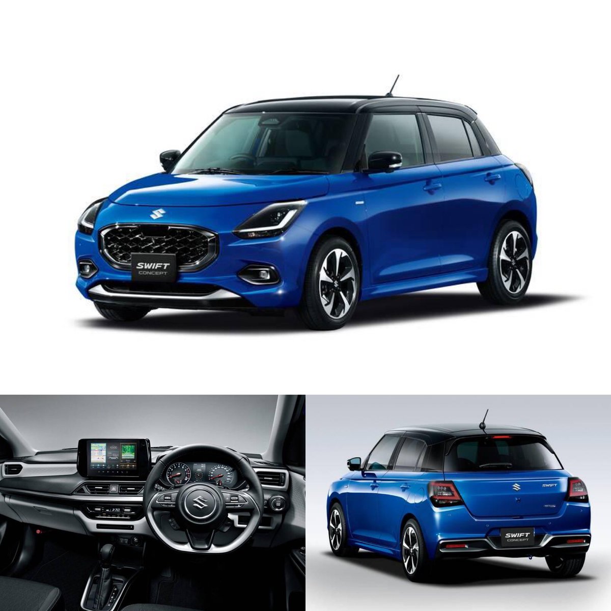 jipny_'s tweet photo. Next-generation #SuzukiSwift will appear in nearly-ready concept form at the Tokyo motor show this month https://t.co/WTHNB9mV6n