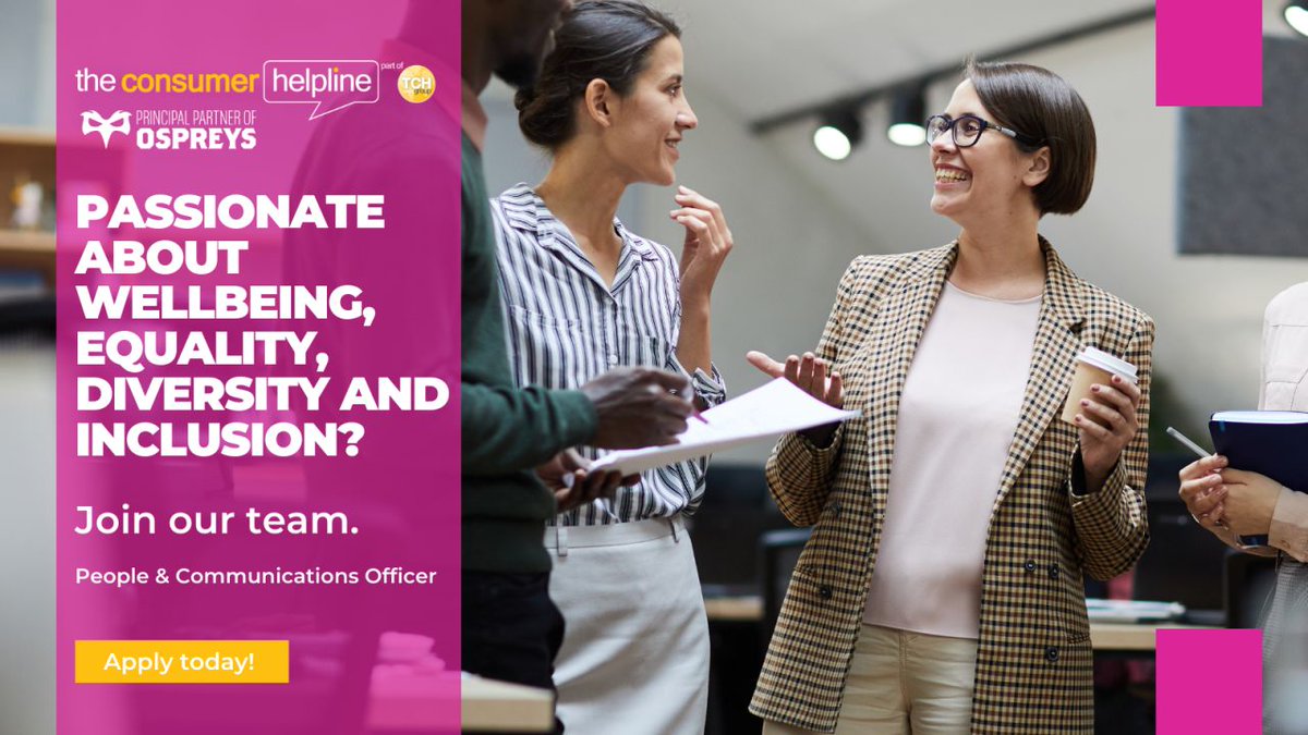ospreys's tweet photo. Our Principal Partners @TCHGroupBPO have new job opportunities available in a dynamic, growing company 🙌

The roles available are 👇
- Sales Advisors
- People &amp; Communications Officer
- Sales Team Leaders

Find out more about the roles available here 👉https://t.co/2BCiMoQoOc https://t.co/sVehNTNR7c