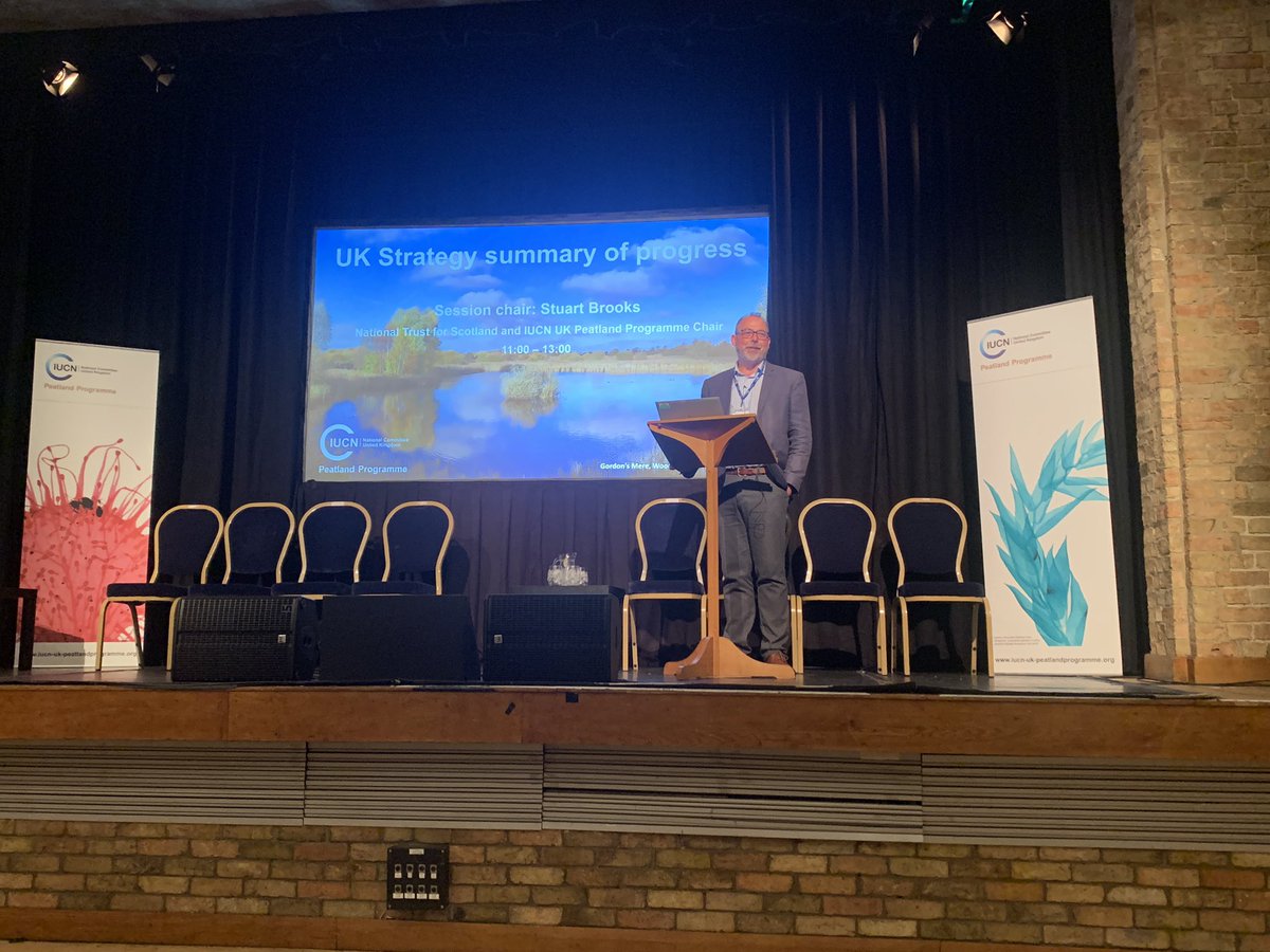 We are off with this years #PeatConf23: Beyond Peatlands @IUCNpeat with over 300 people joining in person in Ely and online all sharing peatland knowledge! #PeatlandsMatter