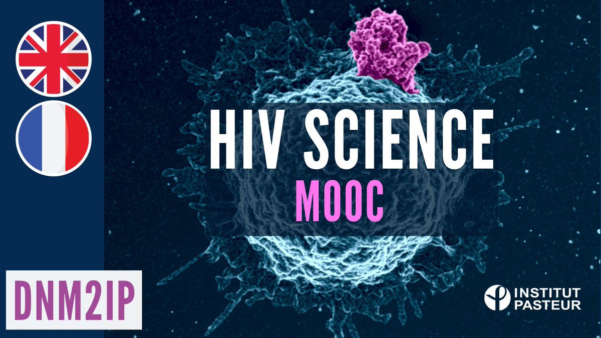 Registrations to the free HIV Science MOOC from @PasteurEdu are now open for the new session starting November 14, 2023 ➡️ fun-mooc.fr/en/courses/hiv…