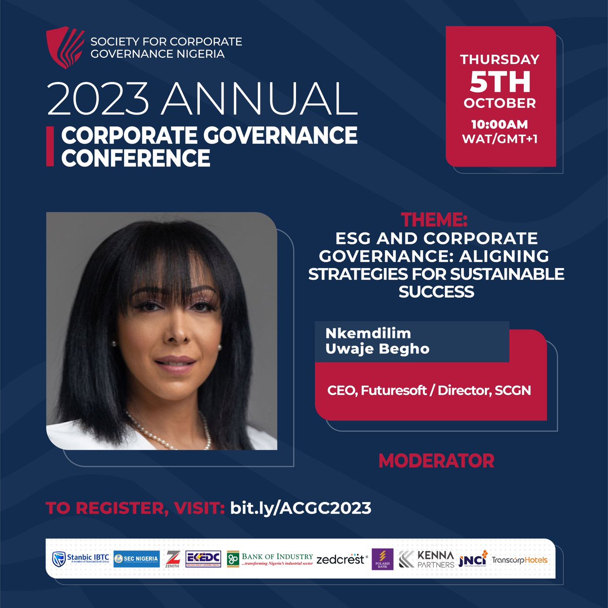 Meet our Moderator, Mrs Nkemdilim Uwaje Begho <a href="/missuwajenew/">Nkemdilim Uwaje Begho</a> .

Experienced Non-Executive Director and Technology &amp; Innovation Committee Chair with deep technology and digital marketing expertise, Nkemdilim has board experience across not for profit, public sector, private and