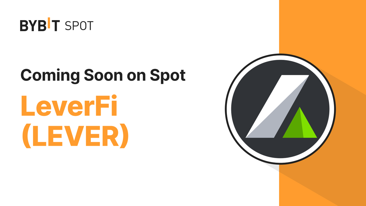 Bybit_Official's tweet photo. 📣 Coming Soon to #Bybit Spot: $LEVER @LeverFi

👀 Grab a share of the 45M $LEVER prize pool: https://t.co/79o4xgM2Gu

#TheCryptoArk #BybitSpot https://t.co/o72hau3ZlP