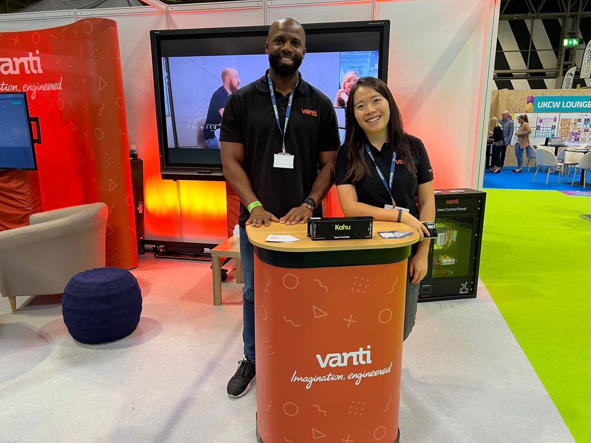 TeamVanti's tweet photo. Heading to @UK_CW this week? Make sure you pay a visit to our stand and talk to our team who can tell you all about how Vanti can help you deliver the smartest and most exciting buildings possible. 

We'll be at stand N232 for the next three days! 🧡 https://t.co/6P4GKJr3n4