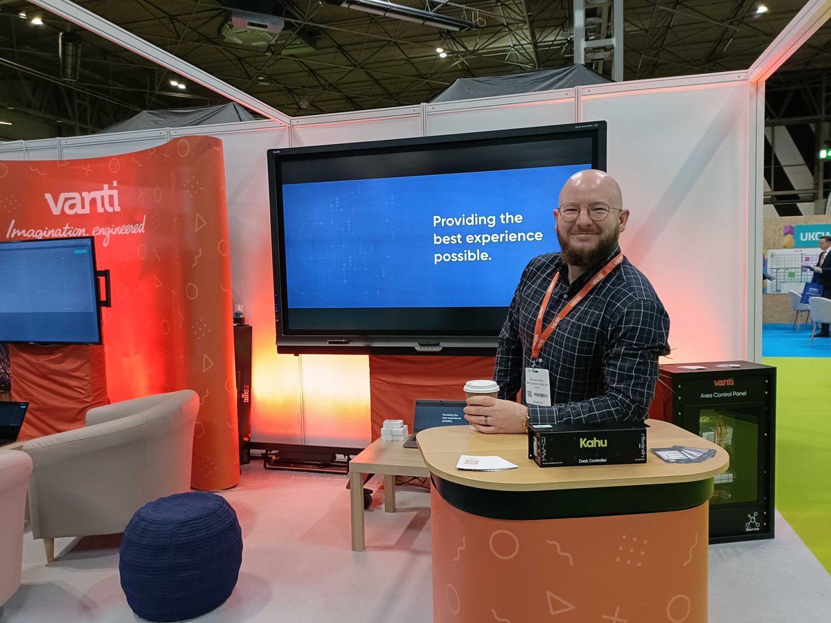 TeamVanti's tweet photo. Heading to @UK_CW this week? Make sure you pay a visit to our stand and talk to our team who can tell you all about how Vanti can help you deliver the smartest and most exciting buildings possible. 

We'll be at stand N232 for the next three days! 🧡 https://t.co/6P4GKJr3n4