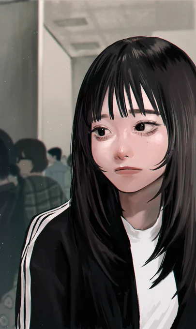 人混みは孤独