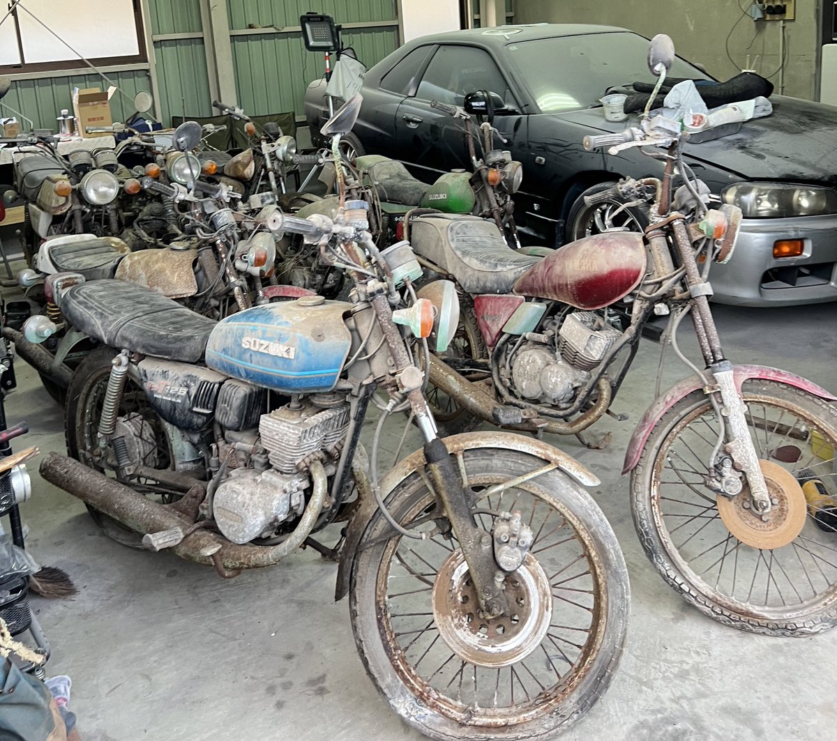 BNR34_R69's tweet photo. 宝くじ当たったら気分👌
#レストア #gt125 #rd125 #まめたん #原付 #旧車 #忙しくてネタが無い https://t.co/k9qLbjCTbm