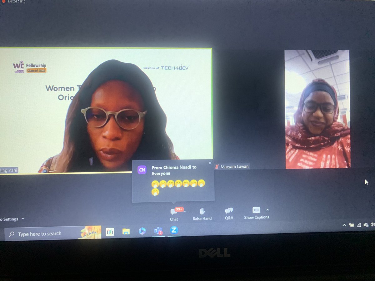 I’m starting my Cybersecurity journey with the Women Techsters Fellowship’24 @Tech4DevHQ . I’ll come back to this tweet in a year’s time. 

To the women who inspire me @ireteeh @sisinerdtweets 

#wtf’24 @MicrosoftAfrica