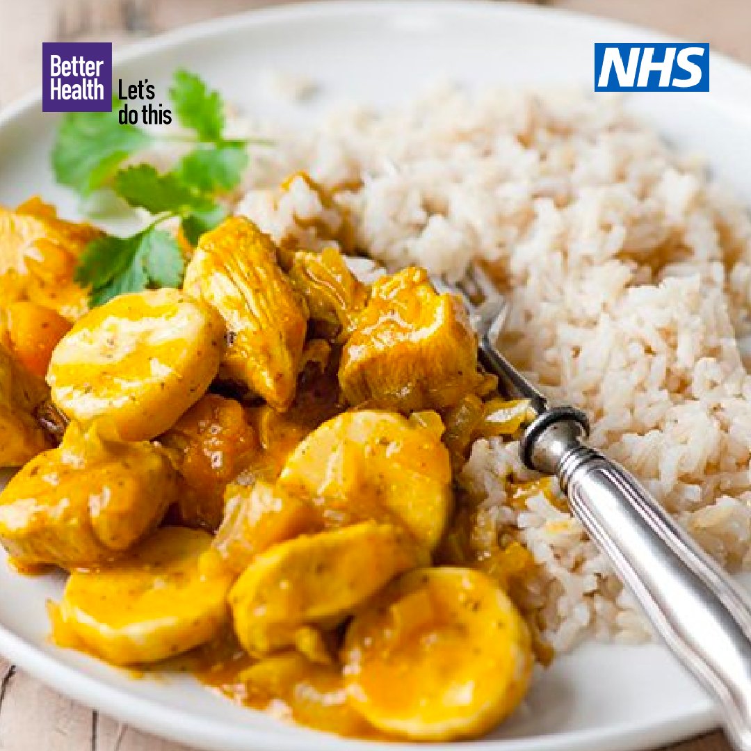 It's #NationalCurryWeek, why not try out our chicken and banana korma recipe? It's healthier than a standard takeaway and just as delicious!

Try it: nhs.uk/healthier-fami…