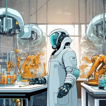 Gr4y_Man's tweet image. Cooperation between humans and robots to build a different world! Of course, these are my imaginations! 

Made by @Orbofi

#OrbofiAI #DailyOrbofi