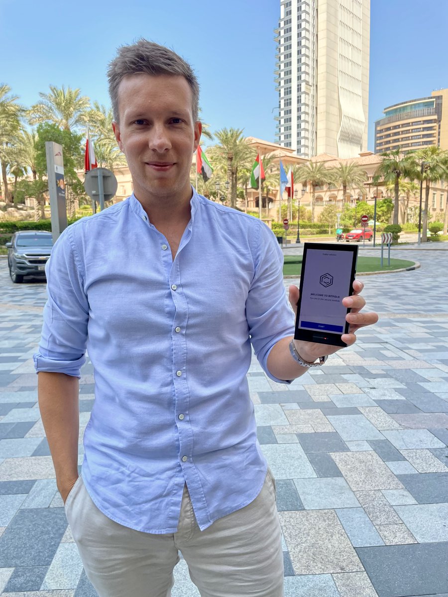 ZurawinskiJakub's tweet photo. I'm excited to announce that I've recently moved to #Dubai, a city at the epicenter of innovative blockchain technology! I am thrilled to engage in the upcoming conferences happening right here:

1. Blockchain Economy Summit (October 4-5, 2023)🗓️
2. WOW Summit (October 8-9, 2023)🚀
3. Future Blockchain Summit (October 15-18, 2023)💡

Some clear objectives fuel my journey here:
1. Raising Awareness: I am here to share details about @Bitfold, a hardware wallet destined to make a splash! 🌊
2. Bitcoin Education: Eager to share the brilliance of #Bitcoin with anyone who has yet to discover it in the UAE via @Bitcoin_Focused. 🎓
3. Web 3 & Blockchain Conferences: Anticipating rich discussions at top-tier events in the blockchain sphere. 🖥️🔗
4. Partnerships & Collaborations: In the vibrant tech ecosystem of Dubai, I see a realm of opportunities for impactful alliances. 🤝
5. Seeking Investors: Keen to connect with visionaries who resonate with our Bitfold dream. 💰🚀

Open Calendar, Open Mind 🗓️💡

Thank you for the first amazing meeting @MariaV54! If you are looking for great content about Dubai's Blockchain scene look no further as Maria is doing a stunning job interviewing top-notch experts! It was a pleasure to listen to your podcast, learn from you today, and have an amazing coffee at beautiful Cafe Bateel!

I’m all set for meetups this October. Let's catch up over coffee if you're in or around Dubai. Whether you’re a potential investor, a tech enthusiast, or just curious about Bitfold or #Bitcoin, I’m all ears for a fascinating exchange of ideas.