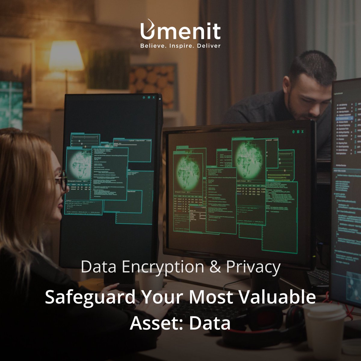 umenitofficial's tweet photo. Don't compromise when it comes to #data #security. UMENIT's #cybersecurity #solutions provide an impenetrable shield for your most valuable asset. Explore our comprehensive range of #services, from #dataencryption to #riskassessment. Your #data deserves the best—choose #UMENIT! https://t.co/wvIzfG0BhY
