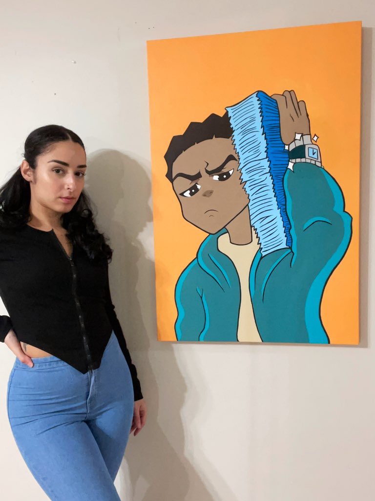 zuzasart's tweet image. Riley Freeman #art