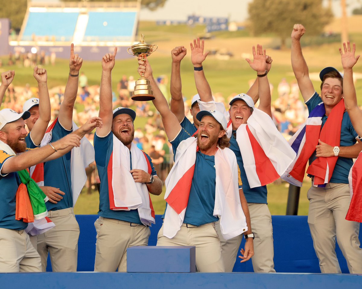 What a week, what a captain, what a team, what a family! To give your heart and soul playing for @RyderCupEurope is the ultimate privilege and last week has given me so many memories that will last a lifetime! 1/3