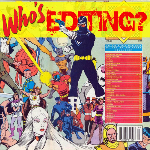 Who's Editing #25: Our Worlds at War fireandwaterpodcast.com/podcast/whosed… to reimagine the Warlord issue of Who's Who (vol. XXV), <a href="/Siskoid/">Siskoid</a> invites experts Ruth and Darrin Sutherland of the <a href="/RaD_Adventures/">RaD Adventures</a> Network to the show for another round of elevator pitching and reinvention!