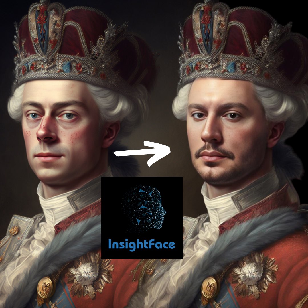 LaboReseaux's tweet photo. J’ai testé le bot InsightFace sur Discord avec Midjourney, ça donne des idées de cadeaux pour Noël 🎁 #midjourney #insightface #faceswap https://t.co/6f5B4GJZwR