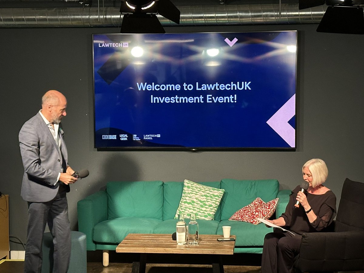 We are attending LawtechUK's investment event today! Looking forward to understanding why investing in UK legaltech is crucial in the current landscape. #LawtechUK #LegalTechInvestment