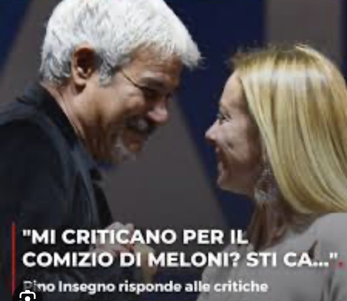 cardinale_anna's tweet photo. L’arroganza è un boomerang.
Colleziona flop dal 2014 e ora la colpa è dei telespettatori cattivi e vendicativi.
#raccomandati
#ruffiani
#3ottobre
Gli uomini della Presidente Meloni. https://t.co/dp3khr3sat