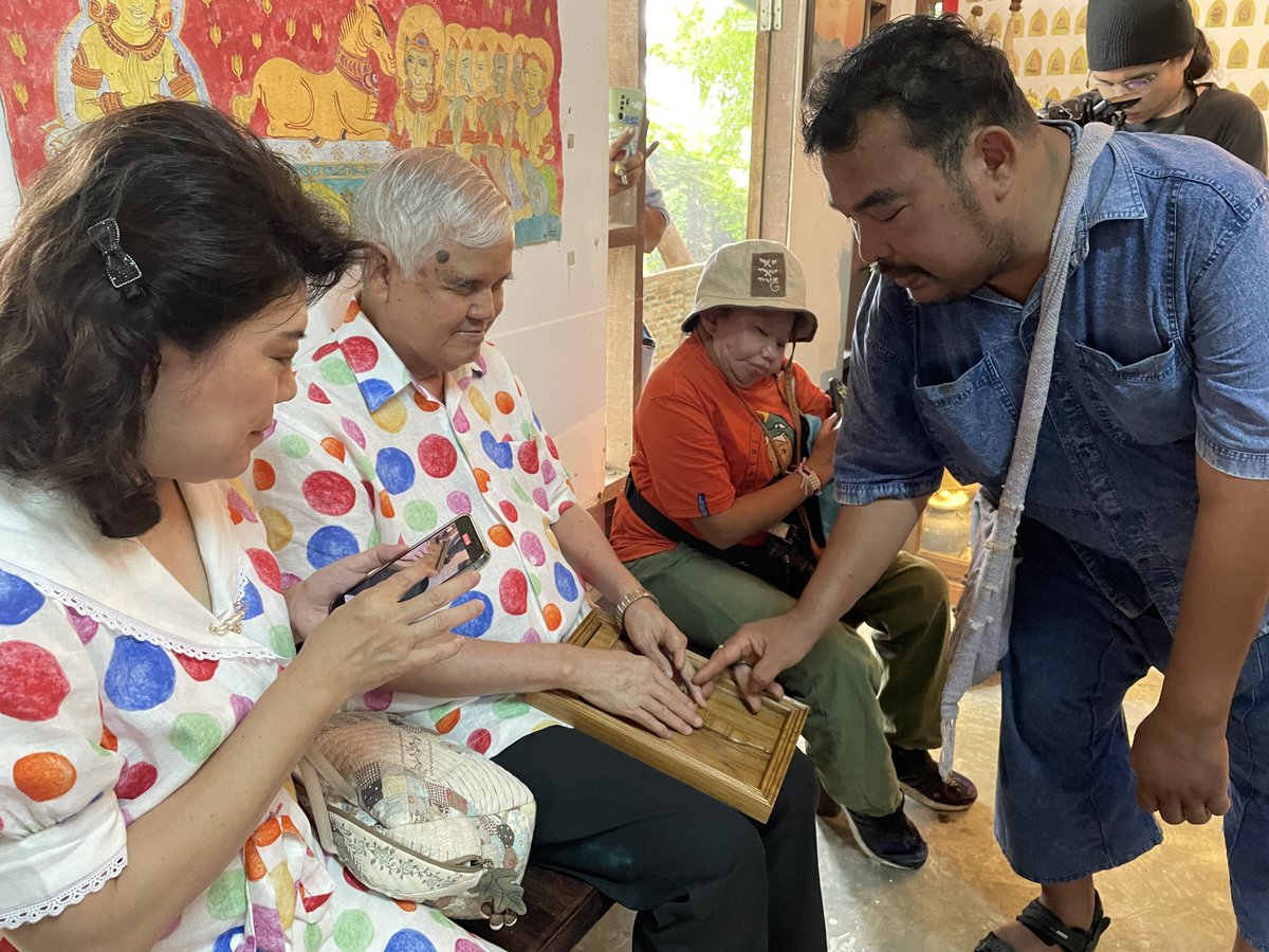 UNDPThailand's tweet photo. Universal, Inclusive and Equitable tourism prototype for ALL in Sukhothai 🇹🇭led by @UNDPAccLabs🇹🇭 @dastathailand, has been tested by people with disabilities and elderly to validate its design and become a role model for other provinces in Thailand and beyond.
#AccLabTH https://t.co/ZywFnadmWz